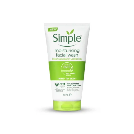 Simple- kind to skin moisturing Facial Gel Wash 150ml