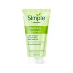 Simple Kind To Skin Refreshing Facial Gel Wash 150ml