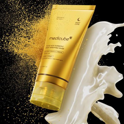 Medicube Kojic Acid Turmeric Night Wrapping Mask কিনুন সাশ্রয়ী মূল্যে। এটি কোজিক অ্যাসিড এবং রেটিনল সমৃদ্ধ যা রাতে ত্বকের ডালনেস দূর করে উজ্জ্বলতা বাড়ায়। কোরিয়ান স্কিনকেয়ারের সেরা সমাধান।