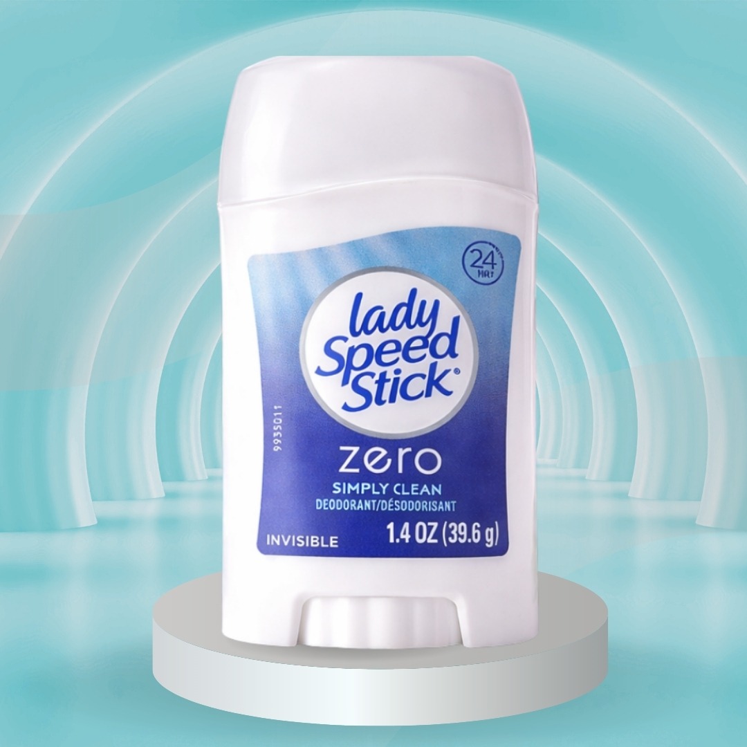 Lady Speed Stick Simply Clean Invisible Deodorant Stick 36.6g for 24 Hour Freshness