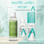 Cos De BAHA Niacinamide Facial Toner (NT) 200ml-Tiam Vita A Bakuchiol Youth Serum 40ml-Tiam Vita A Anti Wrinkle Moisturizer -80ml