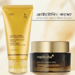 Medicube Deep Vita C Capsule Cream and Kojic Acid Turmeric Night Mask for Brightening
