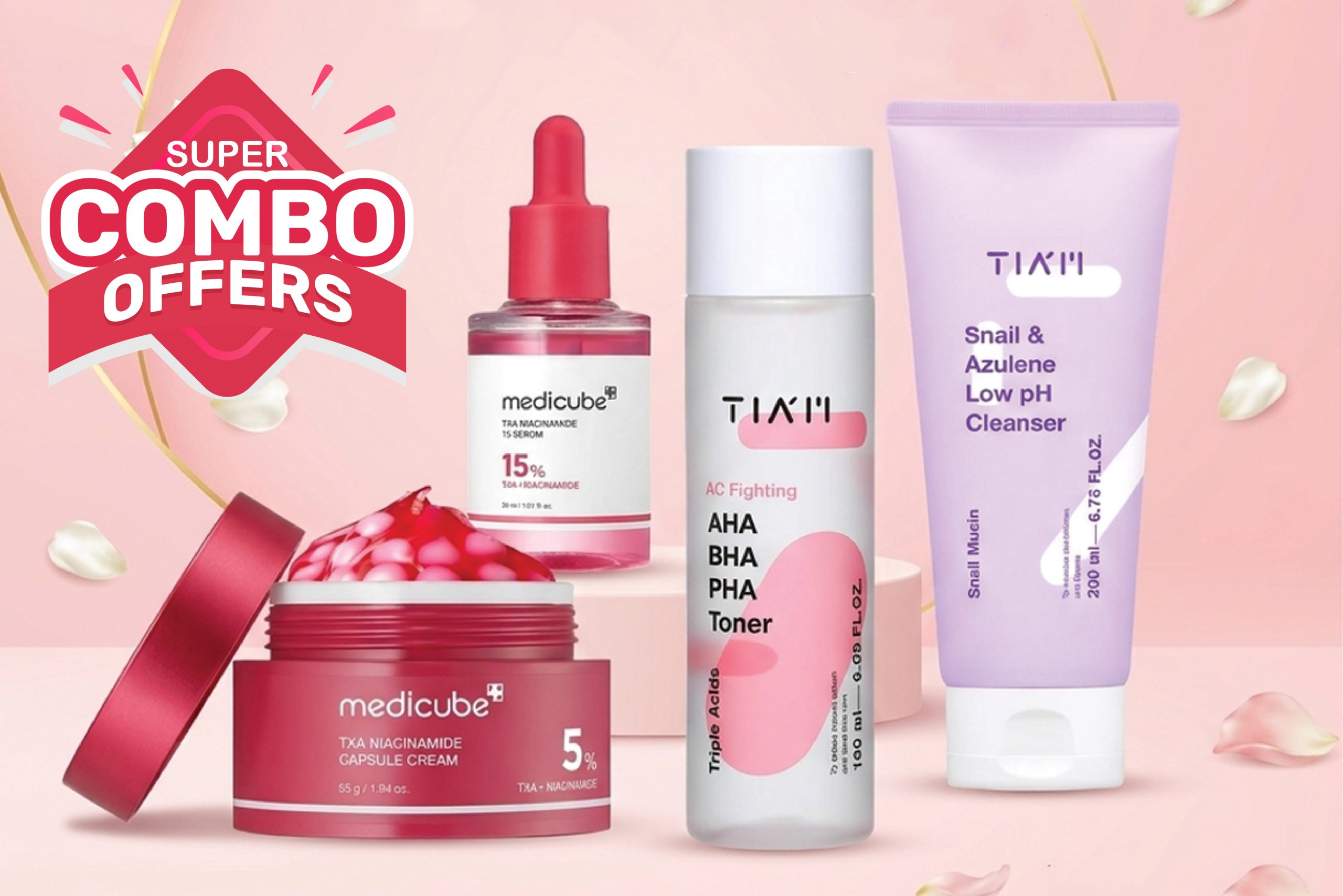 দাগহীন ত্বকের জন্য পারফেক্ট কম্বো। ধামাকা অফার।