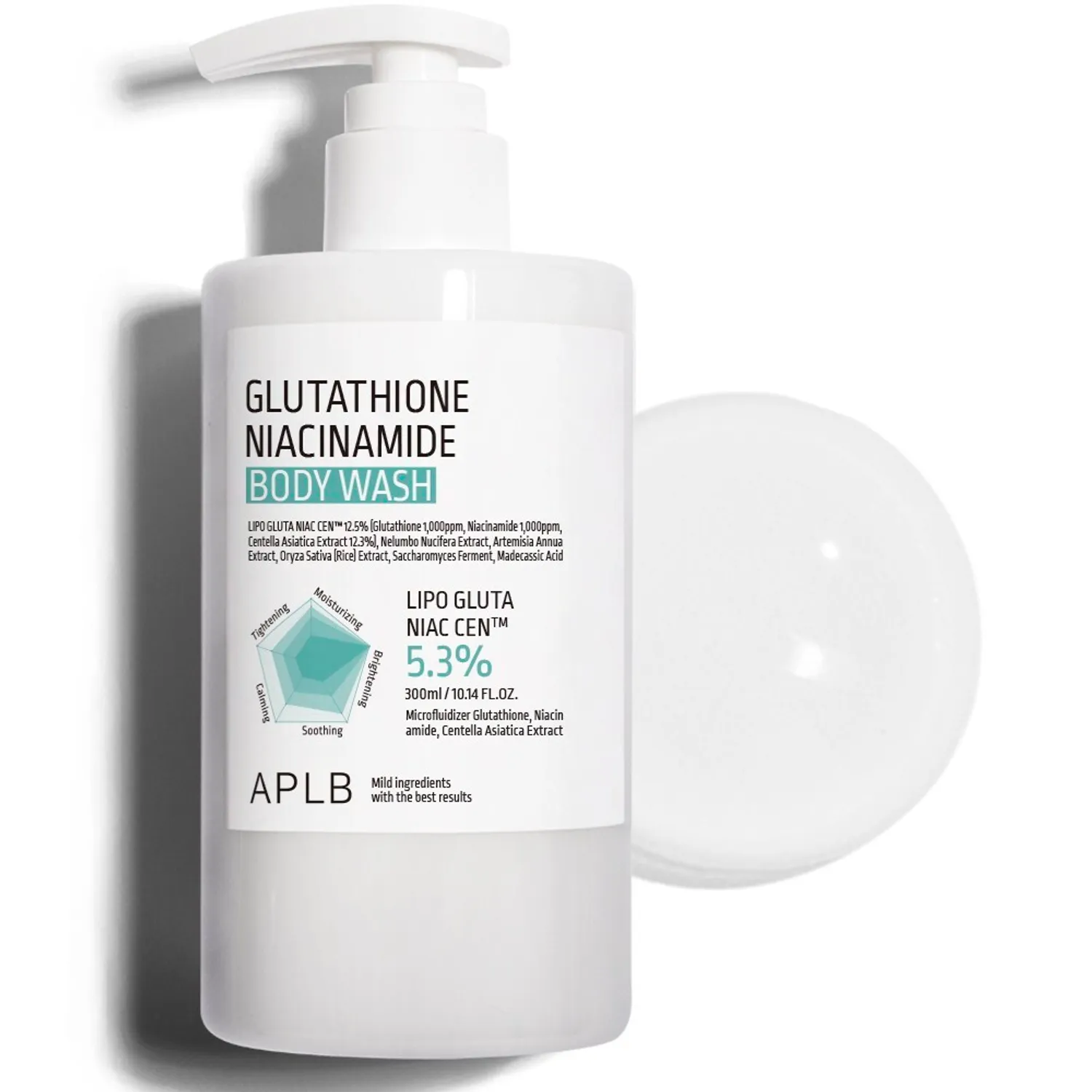 APLB Body Wash APLB Glutathione Niacinamide Body Wash 300ml - Image 1